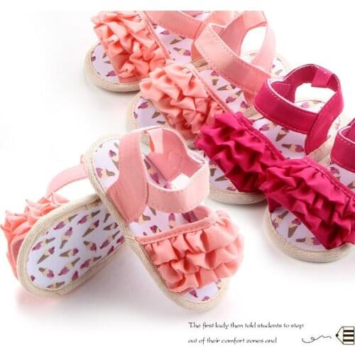 Summer Cotton Baby Shoes Infants Toddler Antislip First Walkers Crib Shoes