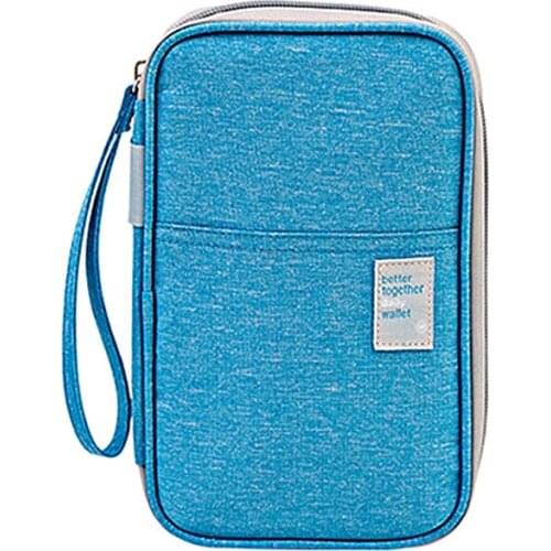 10PCS / LOT Women Waterproof Oxford Passport Cover Case Travel Document Passport Wallet