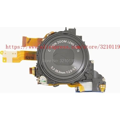 Original zoom Lens +CCD unit Repair Part For Canon PowerShot S200 S200V PC2033 Digital camera silvery and black