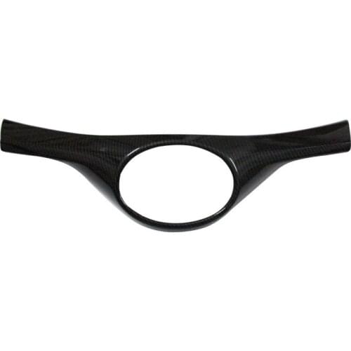 Suitable for Modification the Exterior Accessories with Special Carbon Fiber Pattern Decorative Frame of Front Logo