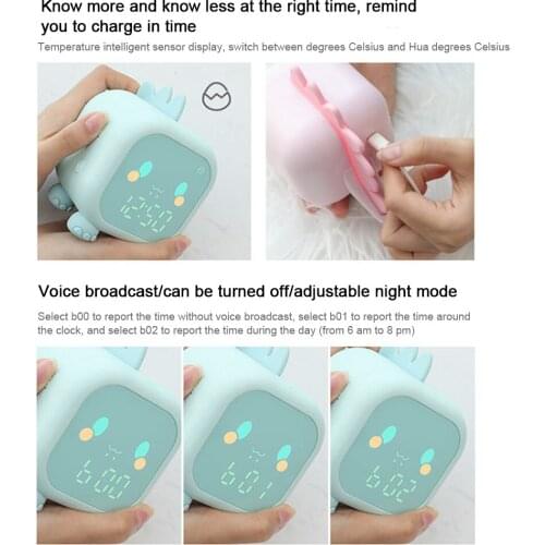 Queenral Electronic Clock For Home