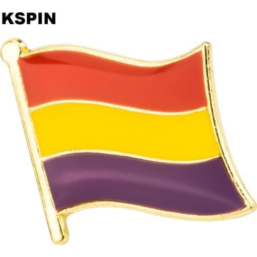 Flag Badge Flag Brooch National Flag Lapel Pin International Travel Pins Collections XY0768
