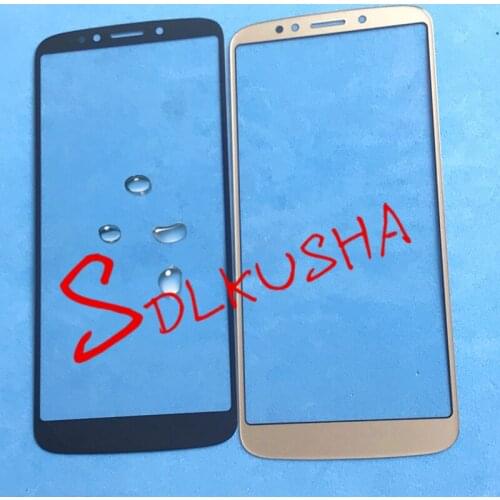 10 Pieces/Lot Front Outer Screen Glass Lens Replacement Touch Screen LCD Cover For Motorola Moto E Plus (5th Gen) E5 Plus XT1924