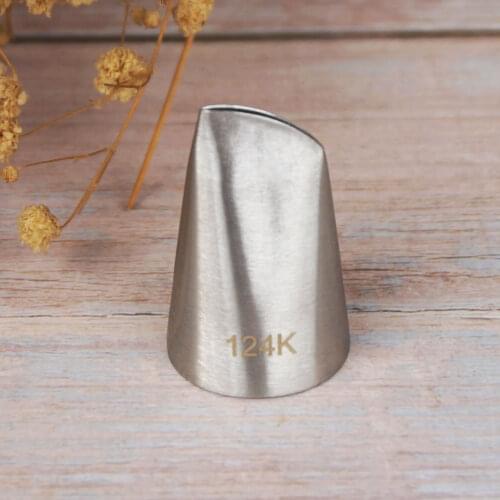 #124K Austin Rose Cup Cake Decorating Tip Sugar Craft Stainless Steel Icing Piping Pastry Nozzles For Cream