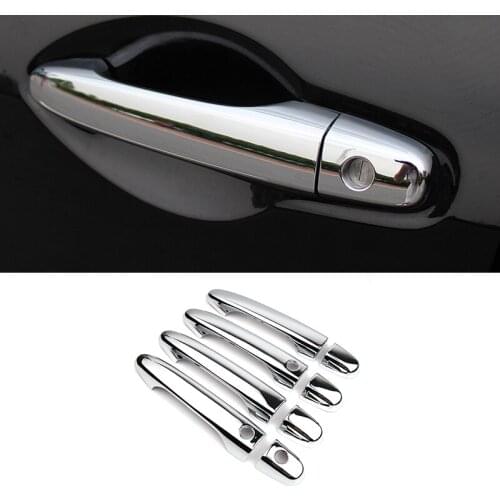 ABS Chrome For Honda CR-V CRV accessories 2012 2013 2014 2015 2016 Mirror Triple Door Handle Cover Trims Car Styling 8pcs