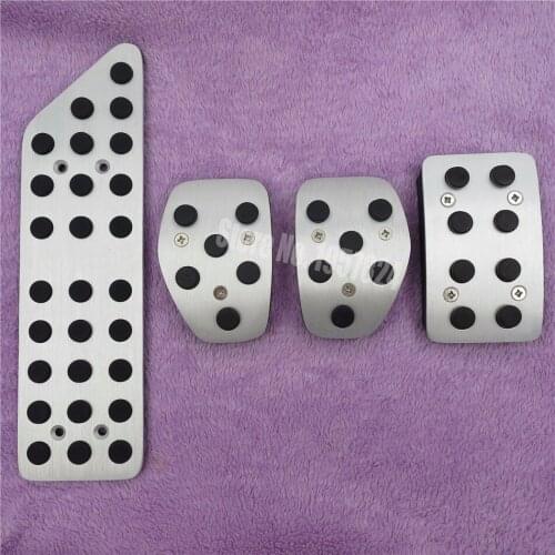 TTCR-II Car Accessory For Citroen C5 Fuel Brake Foot Rest AT/MT pedals Plate Non slip Accelerator brake pedal Pads