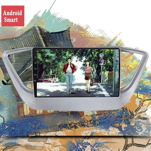 9" Car Radio Multimedia Video Player Navigation GPS Android 10.0 For Hyundai solaris 2 dvd 2 din 2017-2019 Verna Tape Recorder