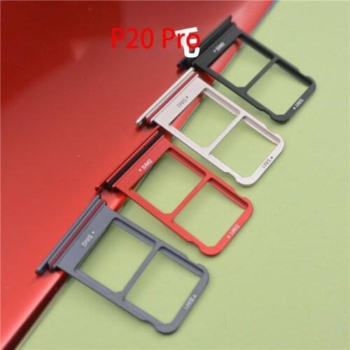 For Huawei P20 P20 Pro EML-L09C EML-L29C CLT-L09 CLT-L29 card slot original Sim card slot Sim card tray
