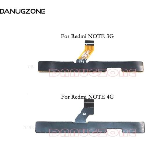 Power Button On / Off Volume Mute Switch Button Flex Cable For Xiaomi RedMi NOTE 3G 4G