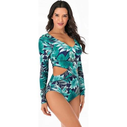 Long Sleeve Swimwear Rash Guard Longsleeve Wimans Swimsuit Bathing Suit Full Suit for Swimming Plus Size Women Rashguard