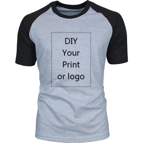 Summer raglan Short-Sleeved O-Neck T Shirt Fashion 3D Printing T-Shirt Custom Your Exclusive Tshirt Diy Large Size Tops Tee