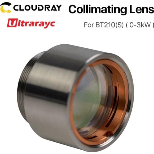 Ultrarayc BT210 BT210S Collimating & Focusing Lens D28 F100 F125mm with Lens Holder for Raytools Laser Cutting Head BT210