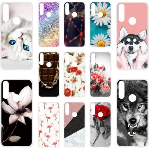 Soft TPU Case For Alcatel 1S 2020 Cases Silicon Cute Cat Dog Wolf Protective Phone Coque For Alcatel 1S 2020 6.22 inch Covers