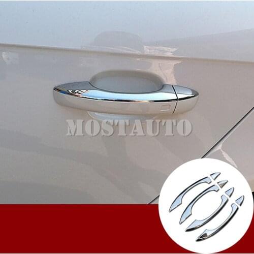For Audi Q5 8R ABS Chrome Exterior Car Door Handle Cover Trim 2009-2015 8pcs Car Accessories Interior Car Decor Car Trim