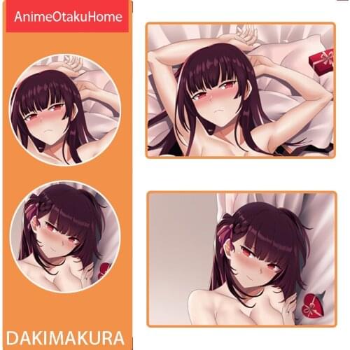 Anime Girls Frontline WA2000 Sexy Lovely Girl Throw Pillow Cover Hug Pillowcase Otaku Bedding Decoration Dakimakura Pillow Case