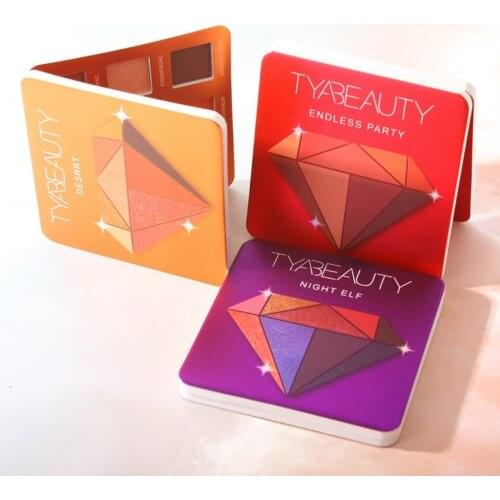 9-color Glitter Matte Eyeshadow Palette Waterproof Smudge-proof Colorfast Eye Shadow Beauty Makeup Cosmetic Pro