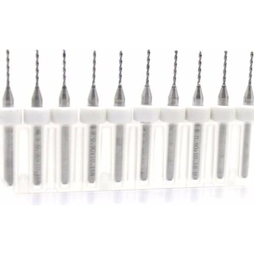 PCB 3.175mmx3.0mm fish tail corn tungsten carbide mini end 10pcs