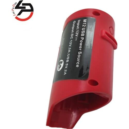 Replacement USB Adapter For Milwaukee 49-24-2310 48-59-1201 Lithium Battery Portable Lightweight Cordless Power Source