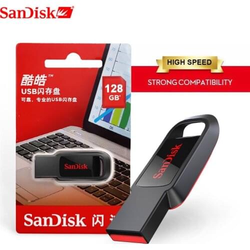 SanDisk CZ61 USB Flash Drive 128GB/64GB/32GB/16GB Pen Drive Pendrive USB 2.0 Flash Drive Memory stick USB disk usb flash