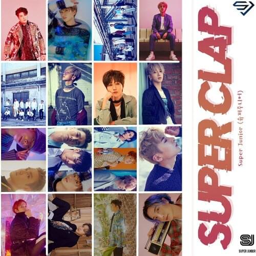 16pcs/set Kpop Super Junior Photocard k-pop SJ photo card