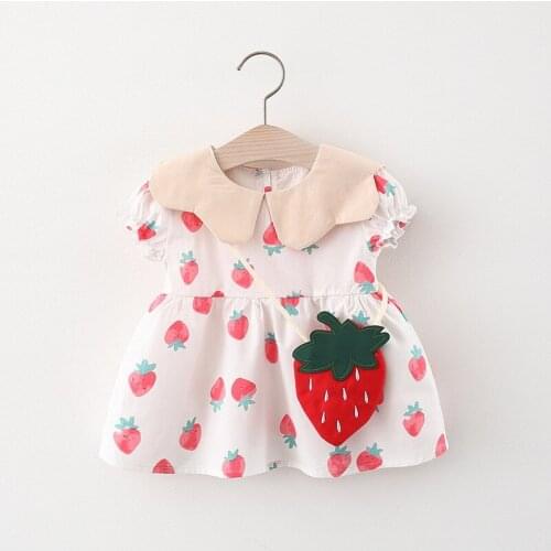 4 pieces/lot) 2021 New Arrival Girls Summer Dress 032407