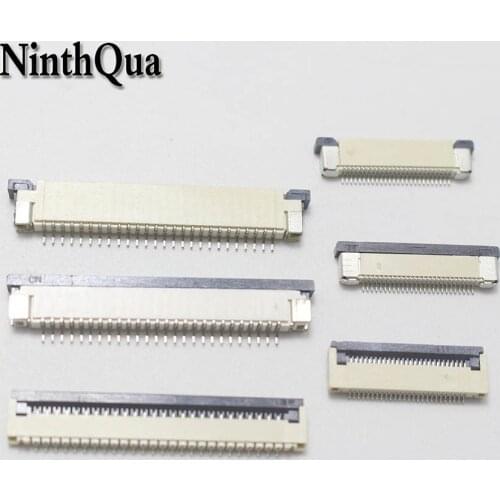 5pcs 0.5MM / 1.0mm 26P Clamshell Drawer Up Down FPC Connector socket for 26Pin Type A B FFC Cable