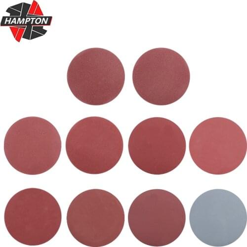 Abrasive Sander Paper 4 Inch Sanding Disc 10pcs 80-3000 Grit Sanding Paper For Polishing Tools Round Sanding Disc