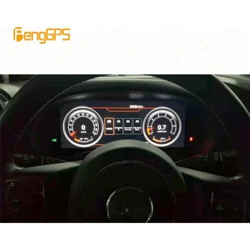 Android 12.3" Car LCD Instrument Panel Screen GPS Navigation For Jeep Wrangler 3 JK 2010 - 2017 dash Multimedia player stereo