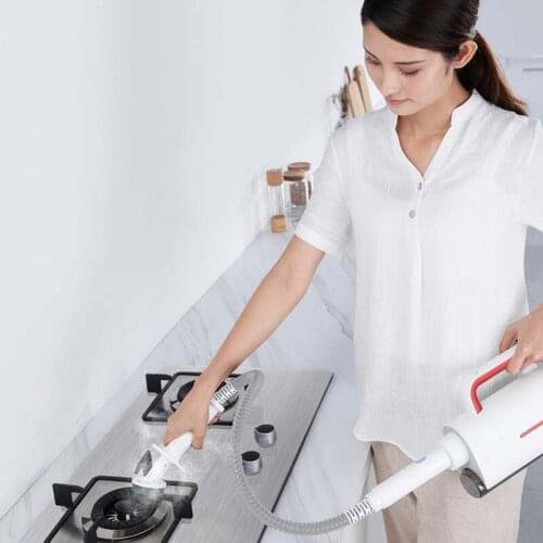 Non-wireless household multifunctional electric disinfection mop cleaner with high temperature steam mop