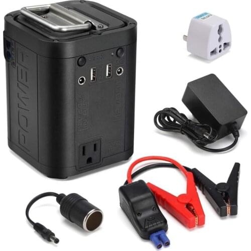 Wireless Solar Power Generator 26800mAh 12v Jump Starter Battery Pack Portable Car Jump Starter