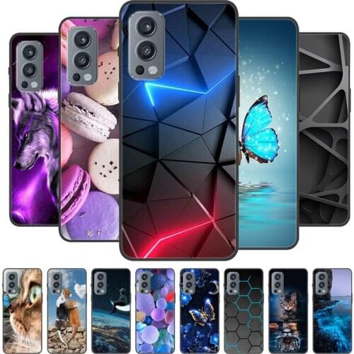For OnePlus Nord 2 5G Case Silicon Back Cover Phone Case For OnePlus Nord2 5G Cases for One Plus Nord 2 5G Soft bumper Funda