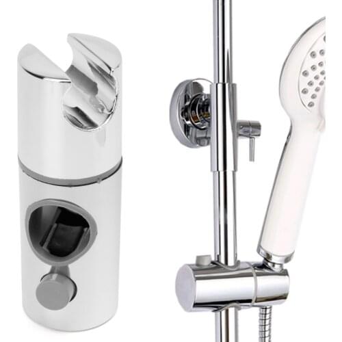 Head Holder Hand Held Shower Chrome Plated Bracket Holder For Bathroom Slide Bar