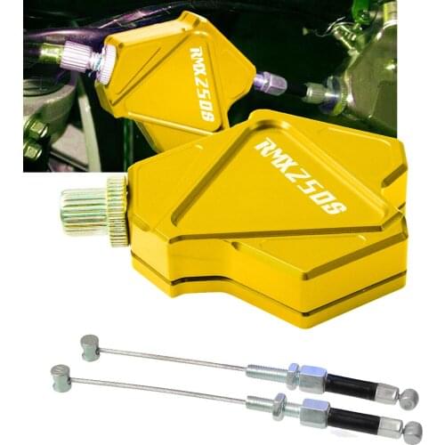 For SUZUKI RMX250S RMX 250S 1993 1994 1995 1996 1997 1998 CNC Brake Levers Rope Cables Stunt Clutch Lever Easy Pull Cable System