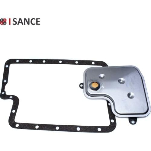 ISANCE Transmission Filter & Oil Pan Gasket For 2011-2017 Ford 6.7L Powerstroke 6-Speed Automatic 6R140 BC3Z7A098B F6TZ7A191A