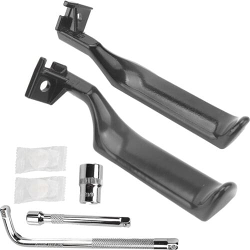 Inside Door Handles Set Pair LH RH METAL with Tool for Ford F150 F250 F350 BRONCO 87-96