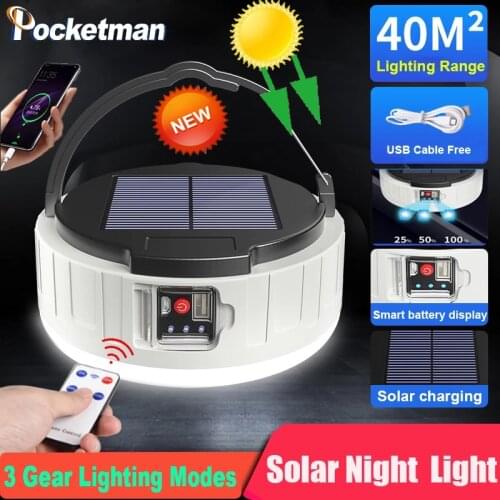 POCKETMAN Solar Powered Luminaires