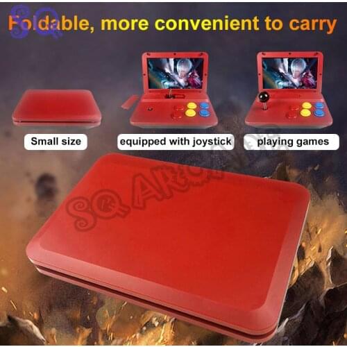 POWKIDDY A13 10 inch joystick arcade game console Detachable Joystick HD Output Mini Arcade Retro Game Players childrens gift