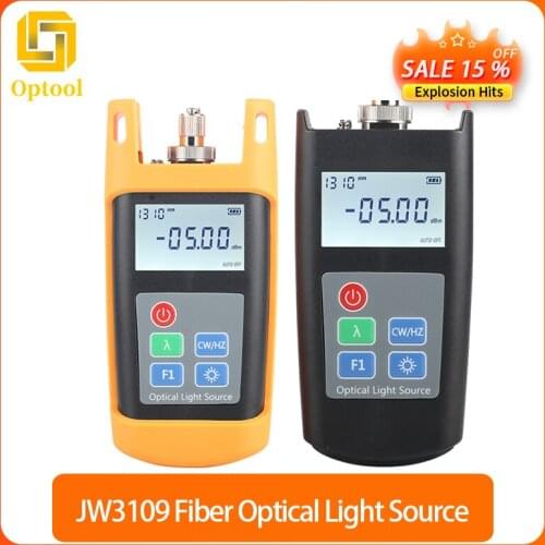 Handheld Fiber Laser Light Source AUA-1315 Fiber Optical Laser Light Source two wavelength 1310/1550nm Fiber Optic Equipments