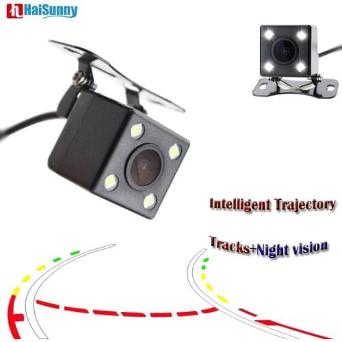 Universal Intelligent Dynamic Trajectory Parking Line Camera Reversing Backup Rear View Camera For any Car Monitor