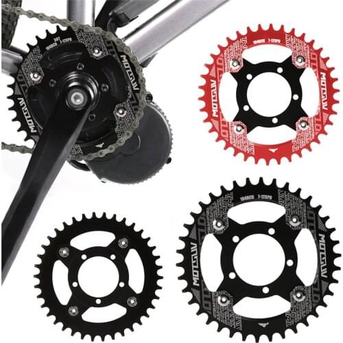 Electric Bicycle Sprocket Wheel and Adapter Bicycle Chainwheel Chainring-Plate Sprocket Mtb-Accessories Crankset Bike 104BCD Cir