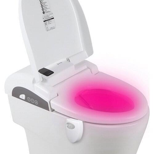 16 Color Body Sensing Automatic Led Motion Sensor Night Lamp Toilet Bowl Bathroom Light Waterproof Backlight for Wc Toilet Light