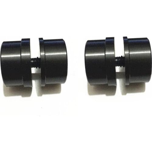 2PCS Aluminum Alloy 23x25mm Carbon Tube Connector Pipe Joint Adapter Catch for RC Aircraft UAV Drone DIY Spare Parts