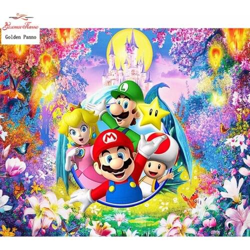 5d diamond painting Diy cartoon anime mosaic painting stitching cross frameless diamond embroidery diamond square full