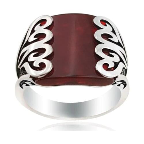 925 Silver Traditional Ottoman Rings for Man