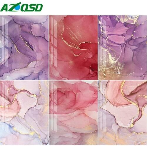 AZQSD Full Square Diamond Painting Flower Picture Of Rhinestones Diamond Embroidery Floral Mosaic Needlework Home Decor
