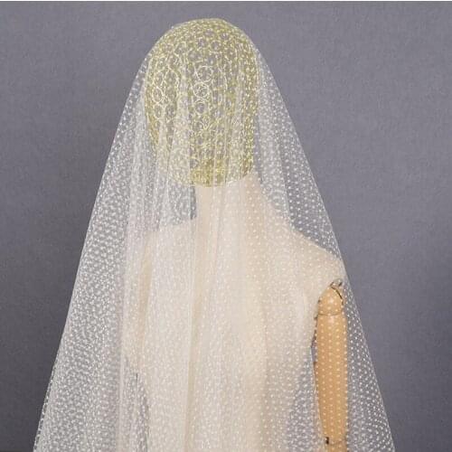 White round dot mesh creative three dimensional bubble wavelet point perspective wedding dress party cloth fabric wholesale