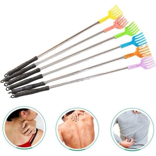 Back Scratcher Back Scratching Back scratcher Massager 1pc Kit Health randomc anti-itch Telescoping Stick Scraper color Bac C7E4