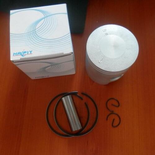 T60 PISTON KIT 72mm FOR YAMAHA E60 & MORE 2 CYCLE 60HP OUTBOARDS MOTORS BOAT MARINE KOBLEN RINGS CLIPS PIN ASSEMBLY 6K5-11631-03