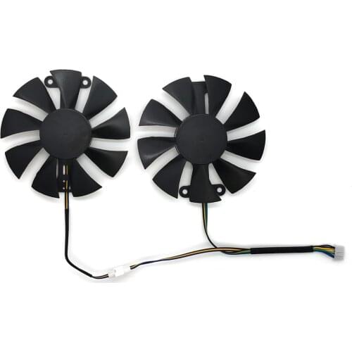 Red Devil RX470 RX480 RX580 GPU Cooler Cooling Fan For PowerColor Radeon Red Dragon AX RX 480 470 580 Video Cards As Replacement