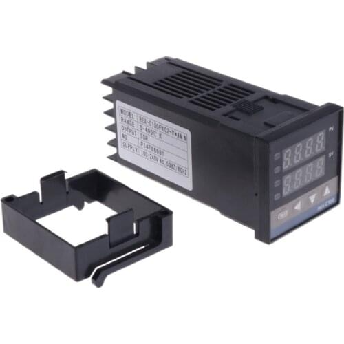 PID Digital Temperature Controller REX-C100 0 To 400degree K Type Input SSR Output Temp Controller